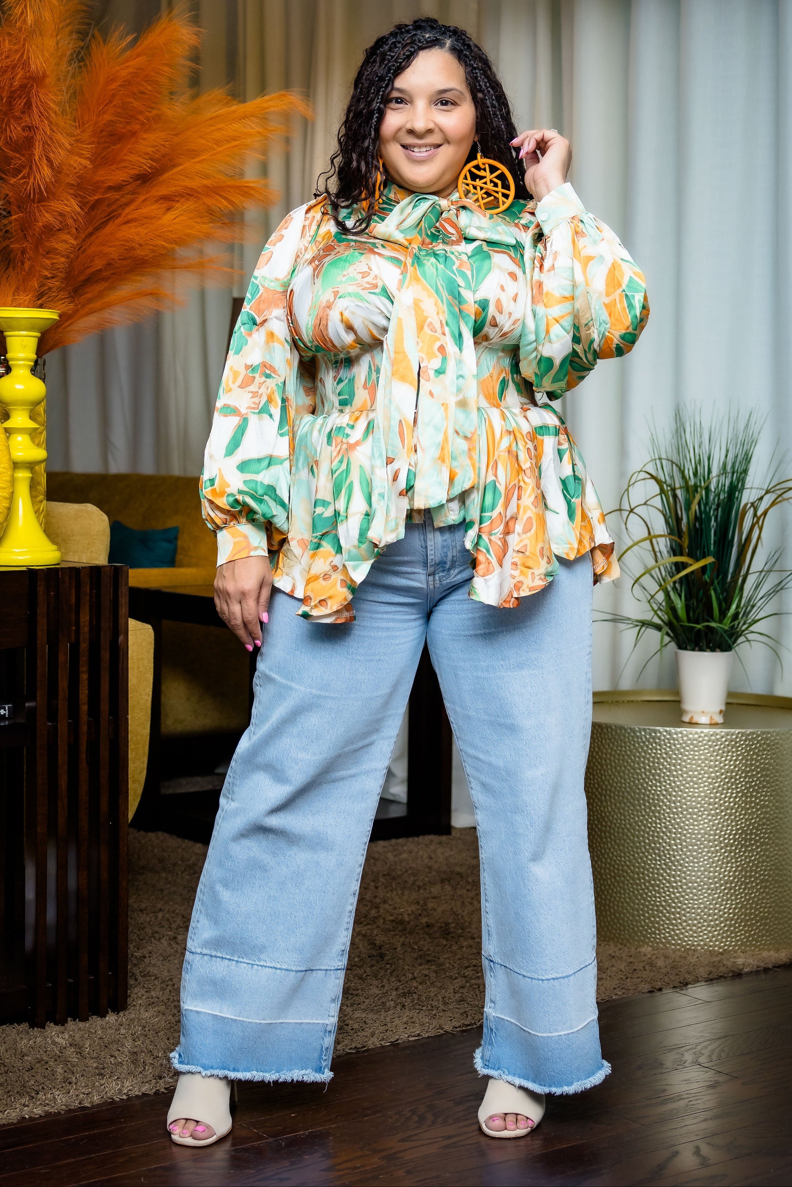 Vintage Beauty Top (Green)