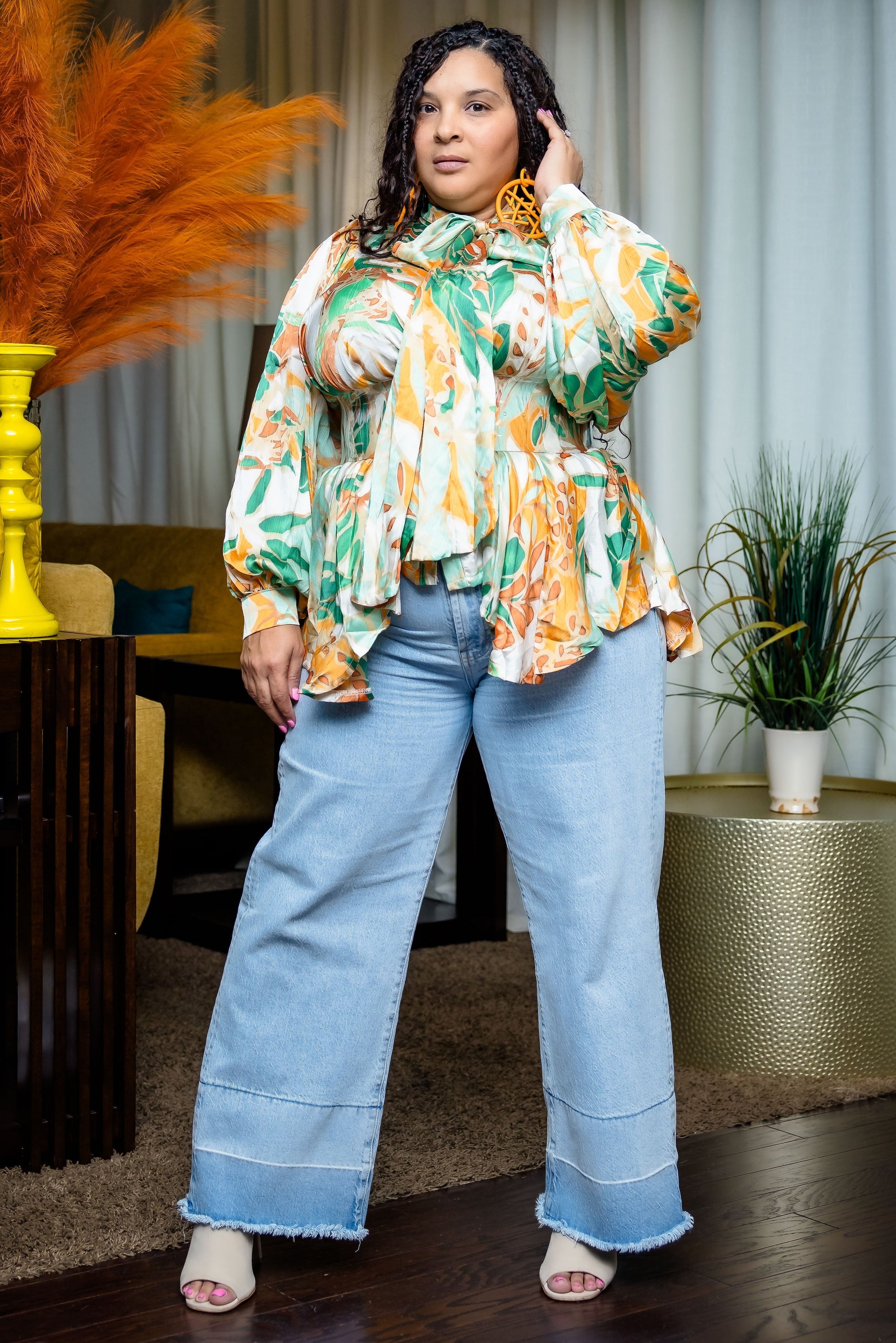 Vintage Beauty Top (Green)