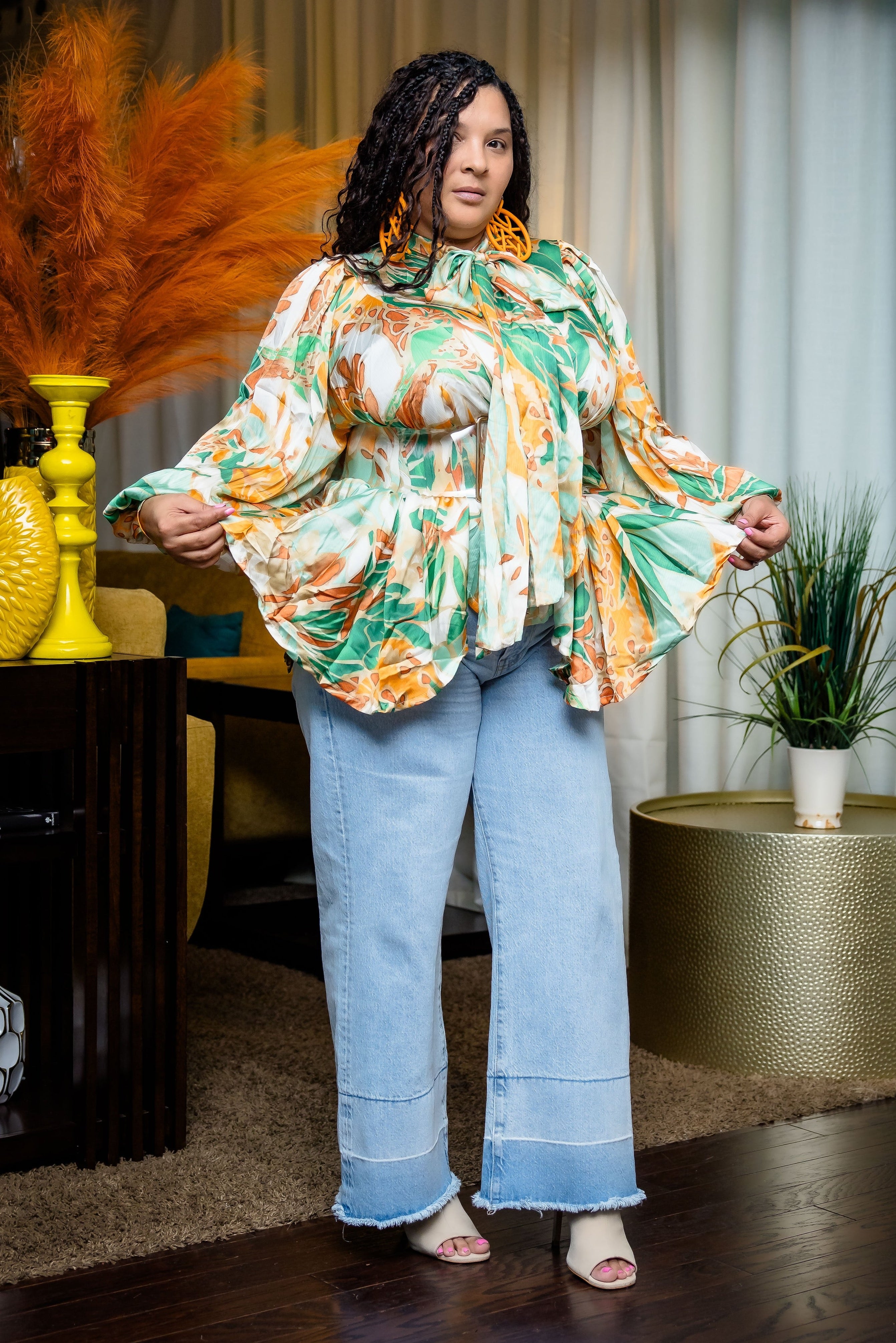 Vintage Beauty Top (Green)