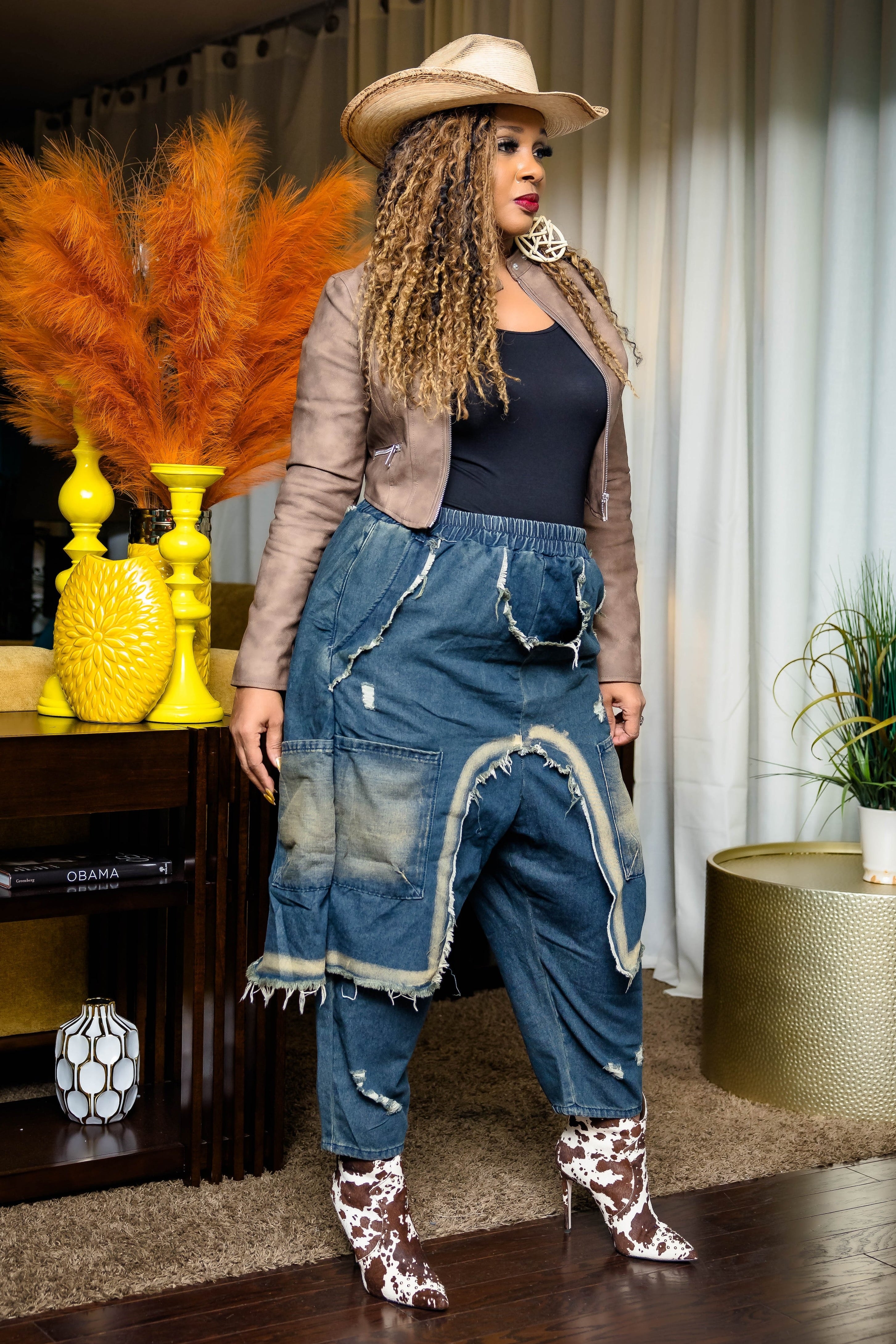 So Sassy Harem Jeans