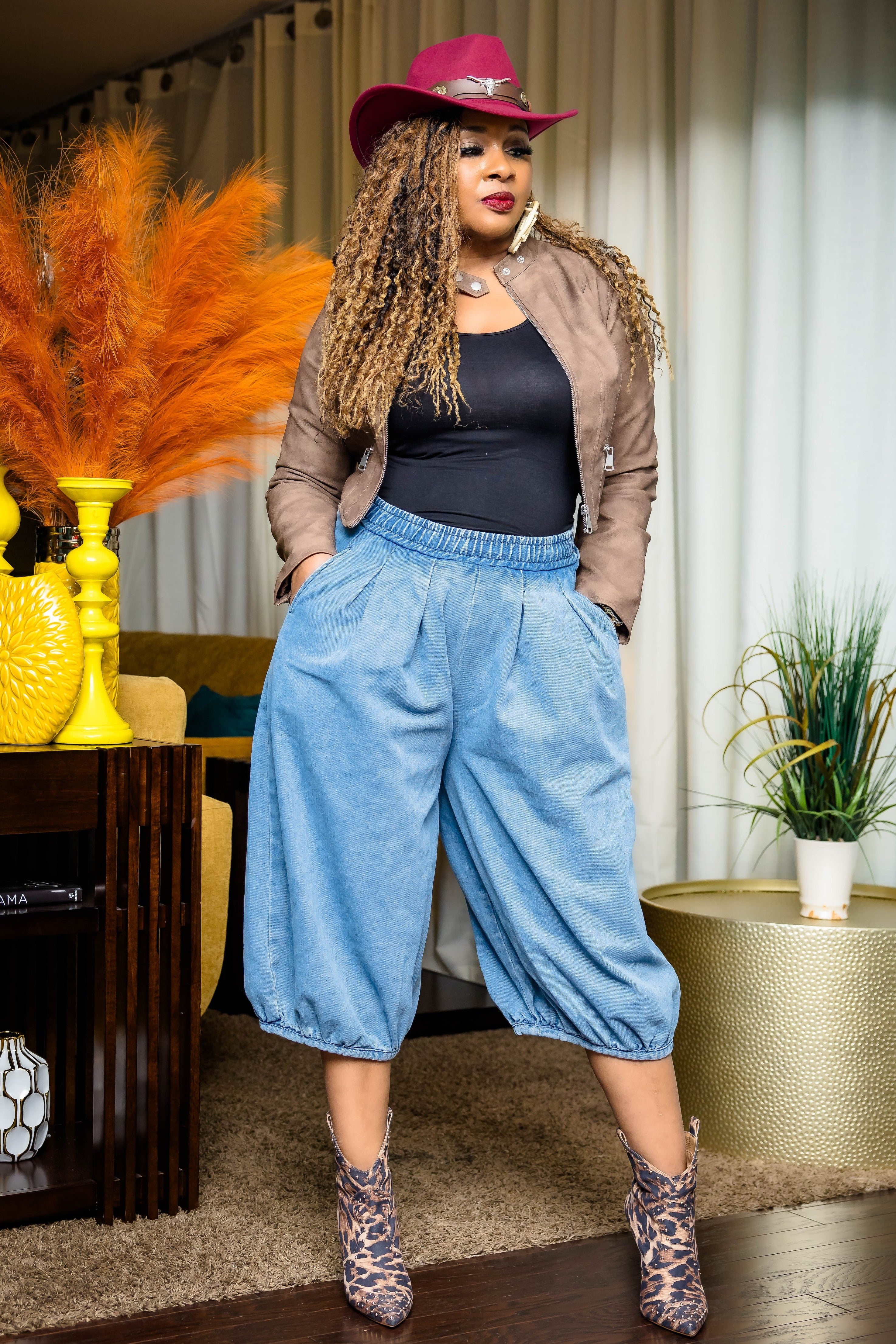 Bubble Me Harem Jeans