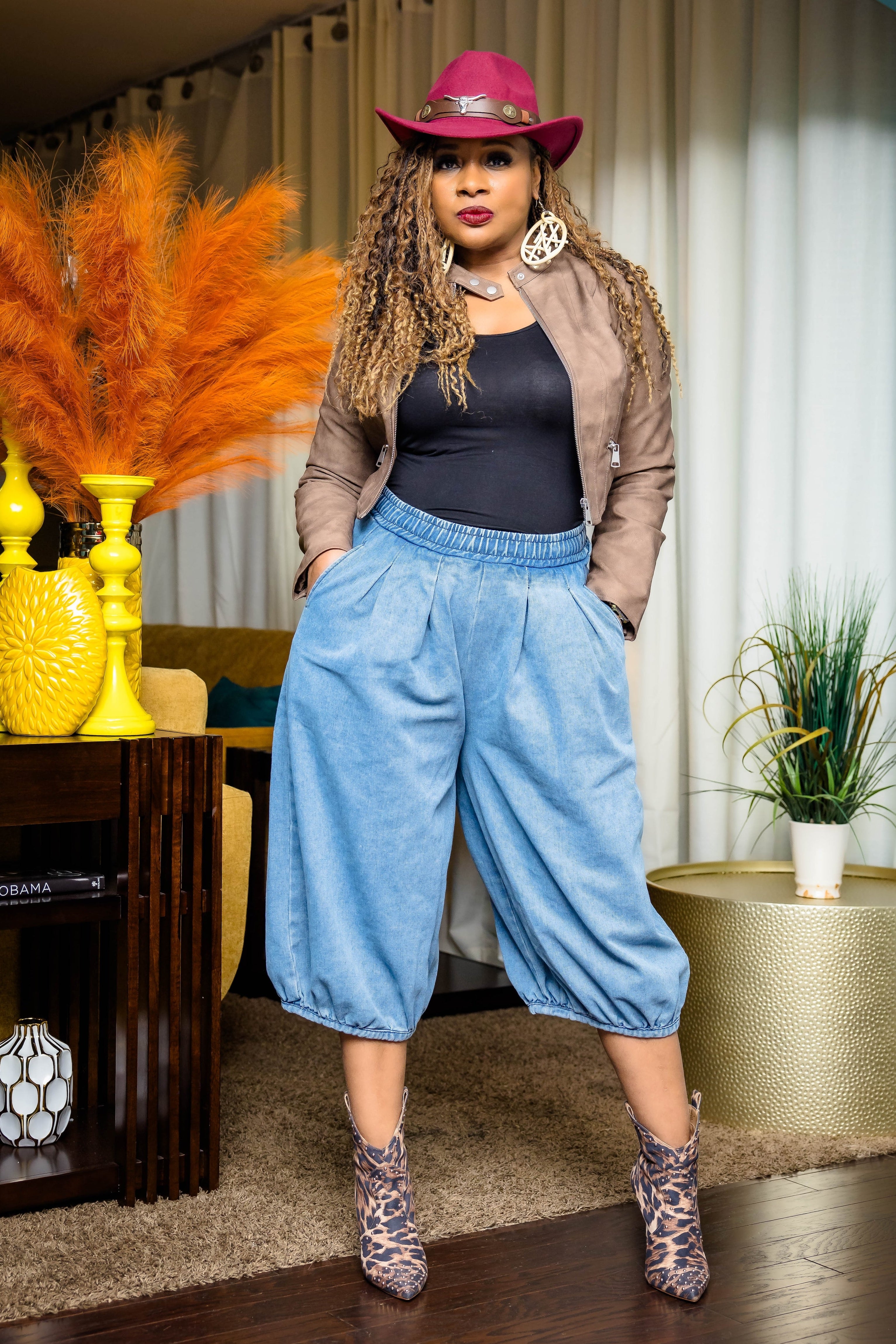 Bubble Me Harem Jeans