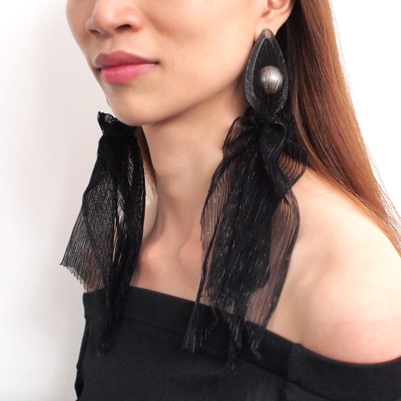 Ribbons & Class Earrings