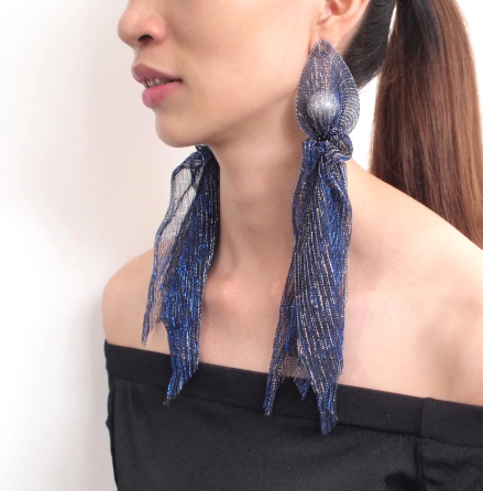 Ribbons & Class Earrings